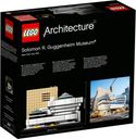 LEGO® Architecture Museo Solomon R. Guggenheim parte posterior de la caja