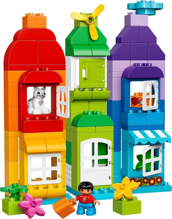 Lego Duplo Caja Rosa De Diversión Todo En Uno