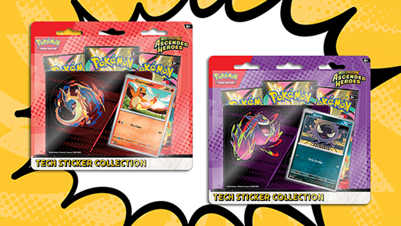 Pokémon TCG: Scarlet & Violet - Mega Evolution Ascended Heroes Tech Sticker Blister