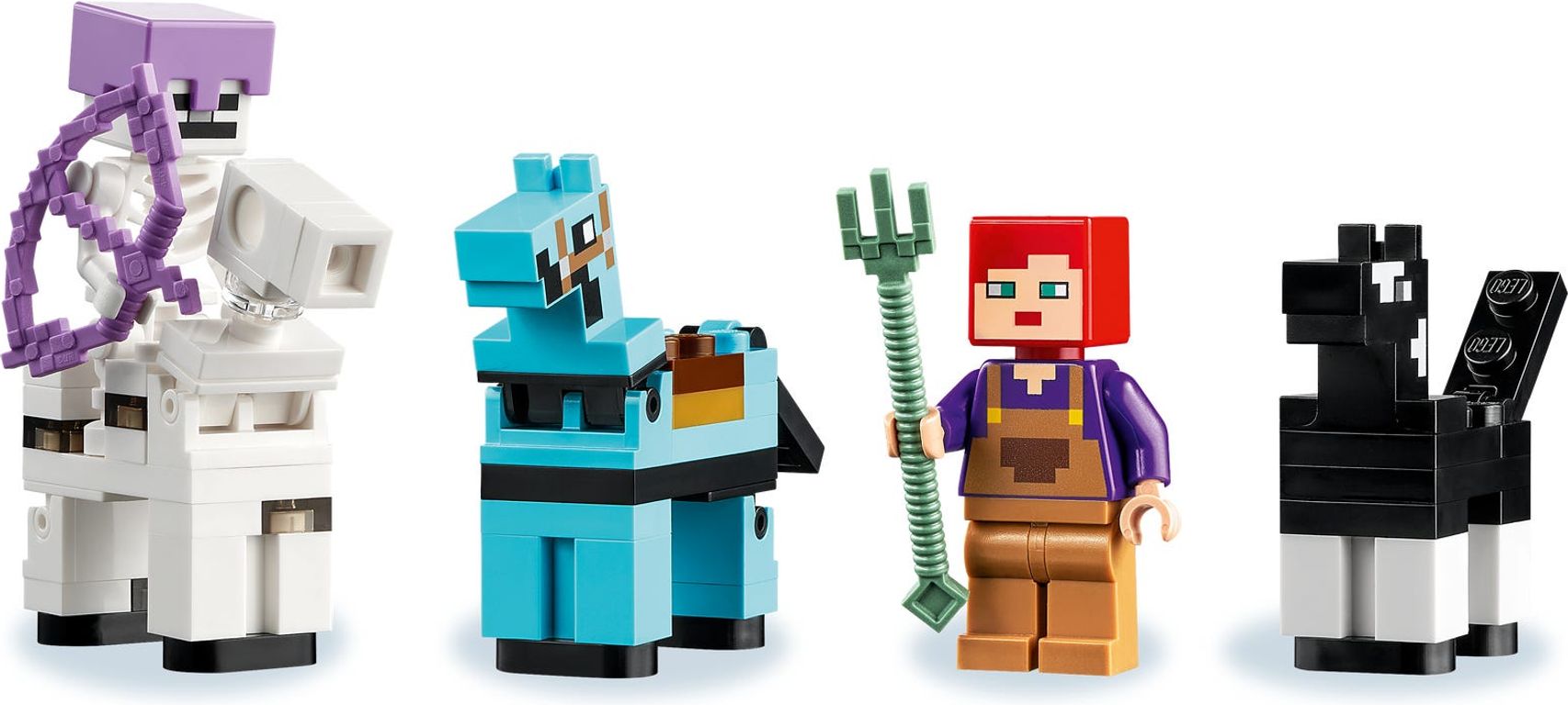 LEGO® Minecraft El Establo de los Caballos minifiguras