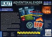 EXIT: Das Spiel – Adventskalender: Die geheimnisvolle Eishöhle rückseite der box