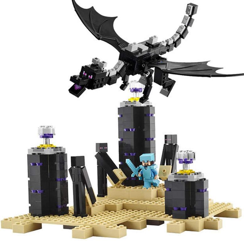 LEGO® Minecraft El Dragón Ender jugabilidad