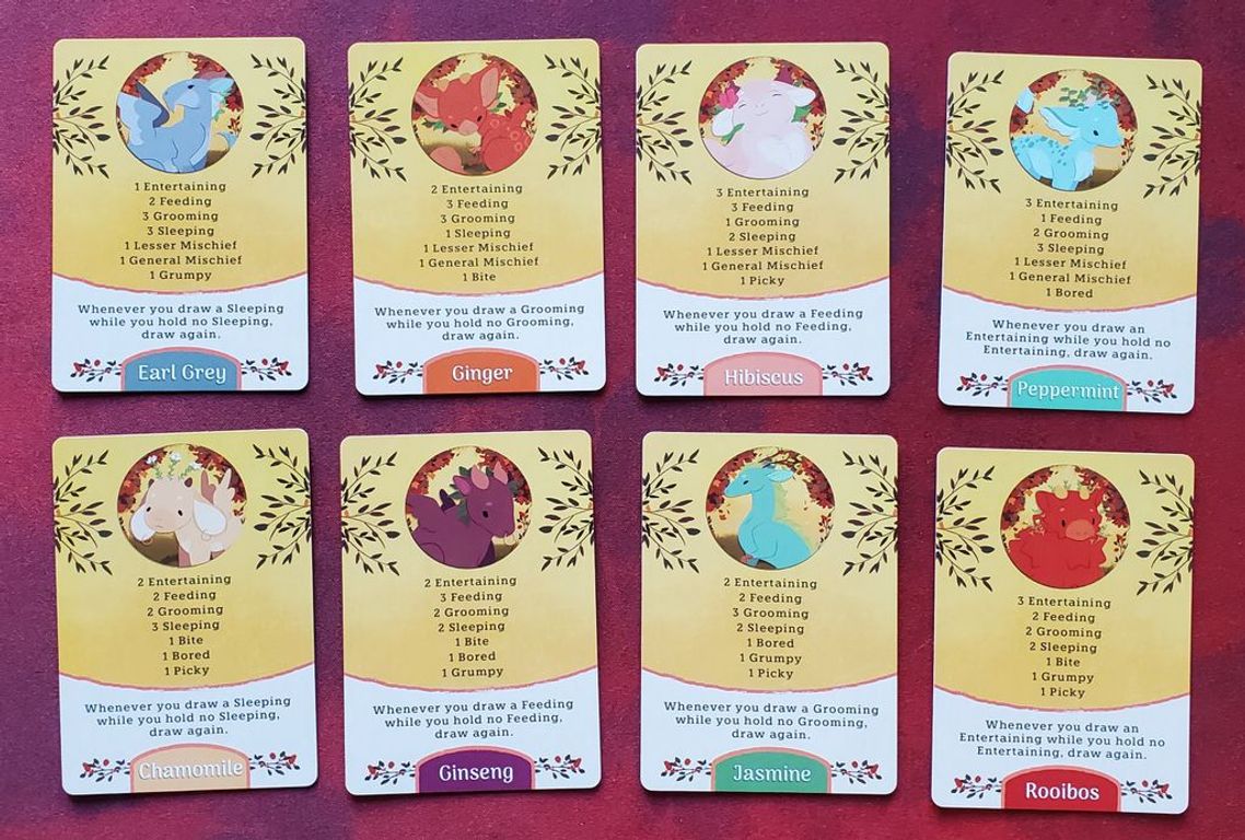 Autumn Harvest: A Tea Dragon Society Game carte