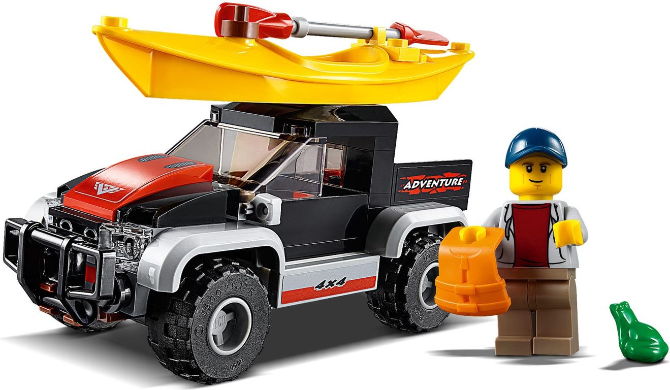 LEGO® City Kayak Adventure components