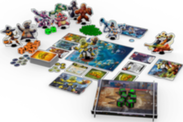 King of Tokyo: Monster Box components