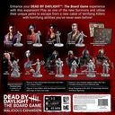 Dead By Daylight: The Board Game – Malicious Expansion back of the box