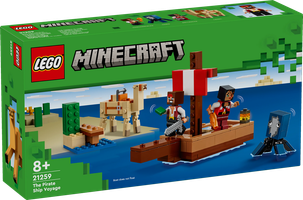 LEGO® Minecraft Le voyage du bateau pirate