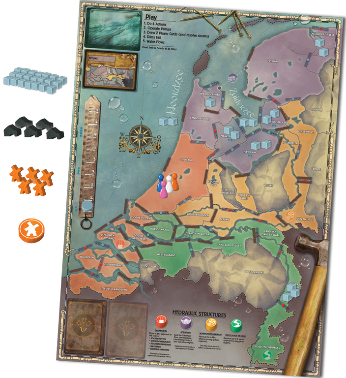 Pandemic: Rising Tide components