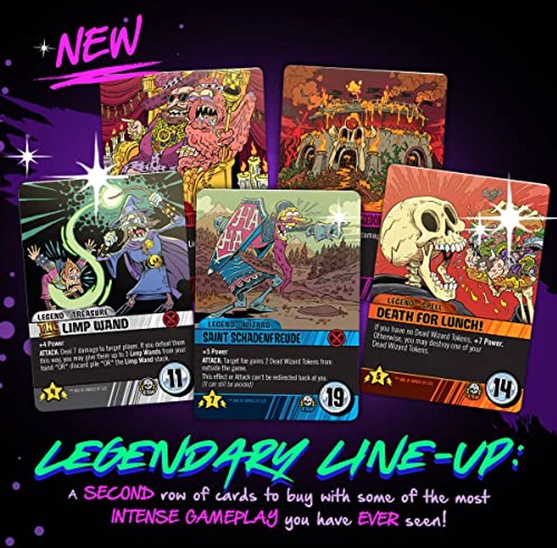 Epic Spell Wars of the Battle Wizards: Annihilageddon 2 – Xtreme Nacho Legends cards