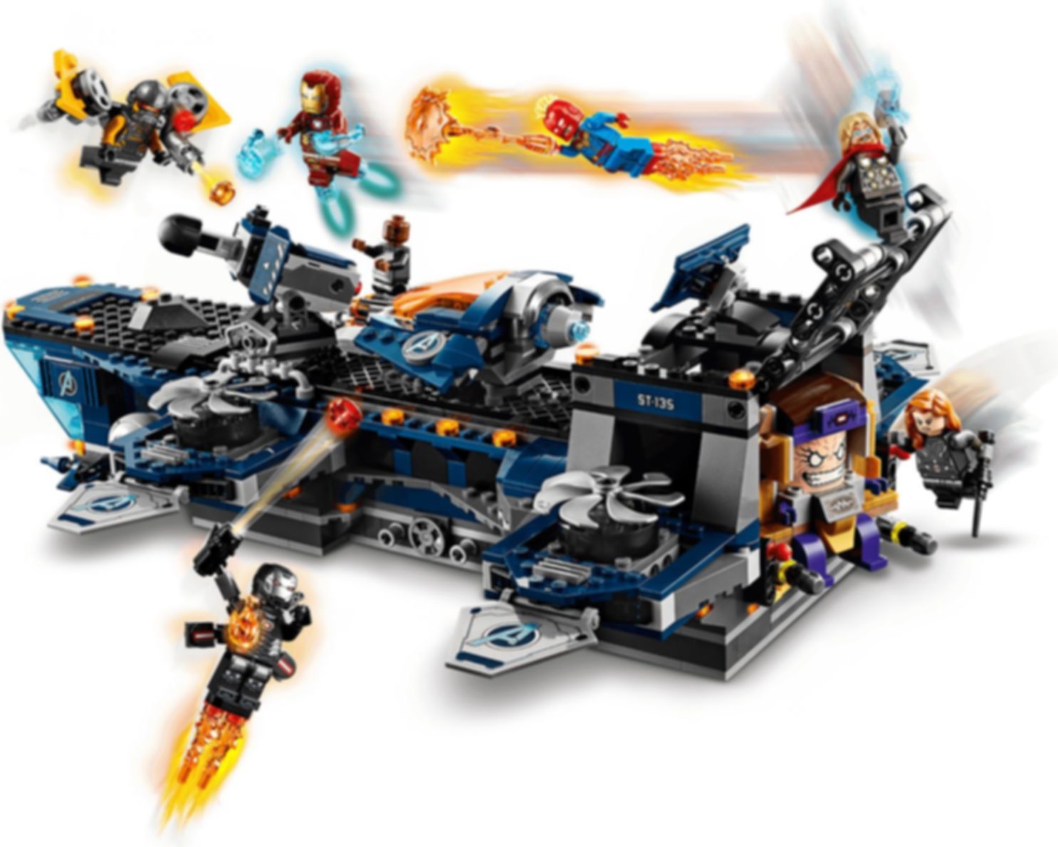 LEGO® Marvel Helicarrier degli Avengers gameplay
