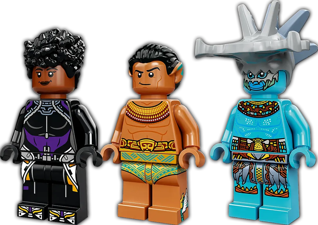 LEGO® Marvel Koning Namor’s troonzaal minifiguren