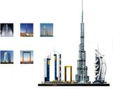LEGO® Architecture Dubai components
