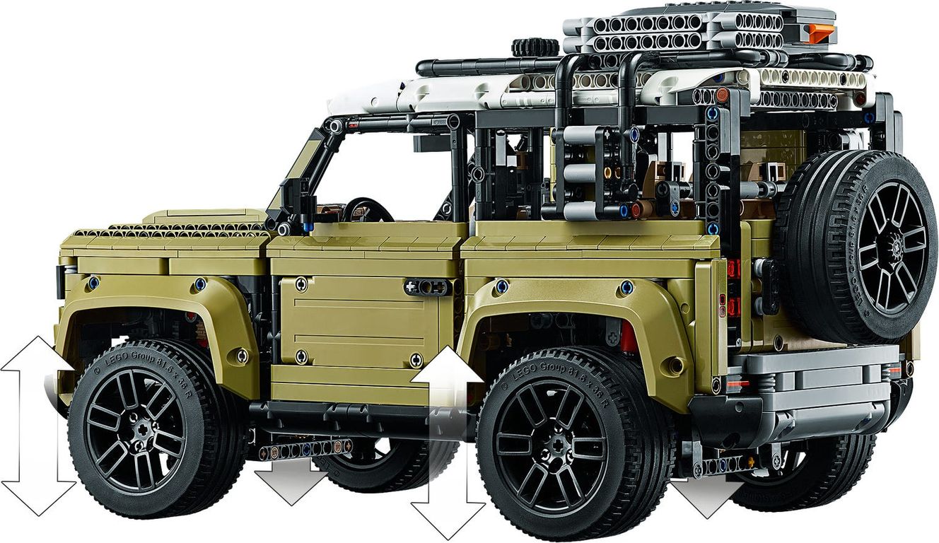 LEGO® Technic Land Rover Defender face arrière