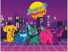 Zombie Puppies: A Barktastic Strategic Battle Card Game