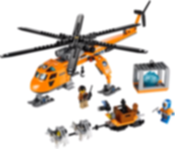LEGO® City Arctic Helicrane components