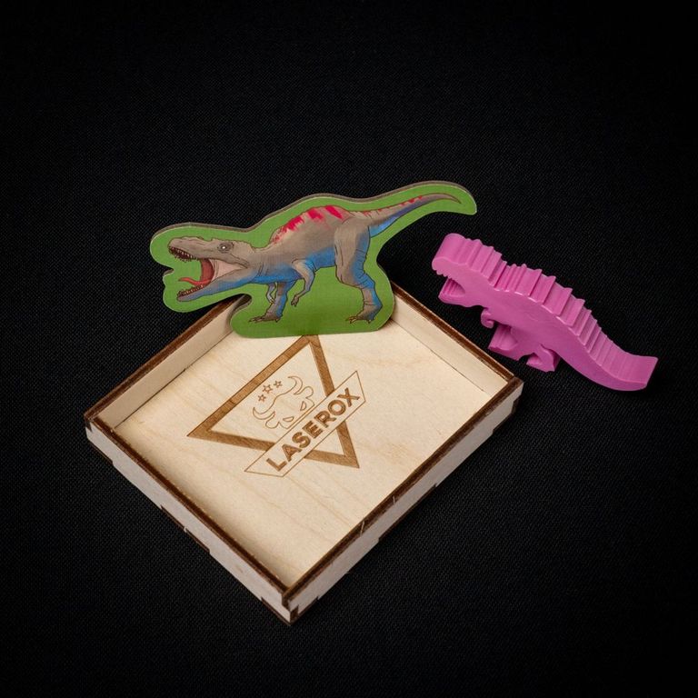 Dinosaur Island: Laserox Organizer doos