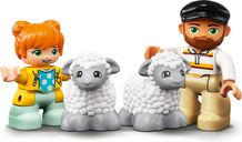 LEGO® DUPLO® Il trattore della fattoria e i suoi animali minifigure