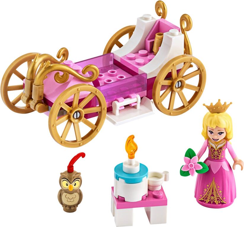 LEGO® Disney La carrozza reale di Aurora componenti