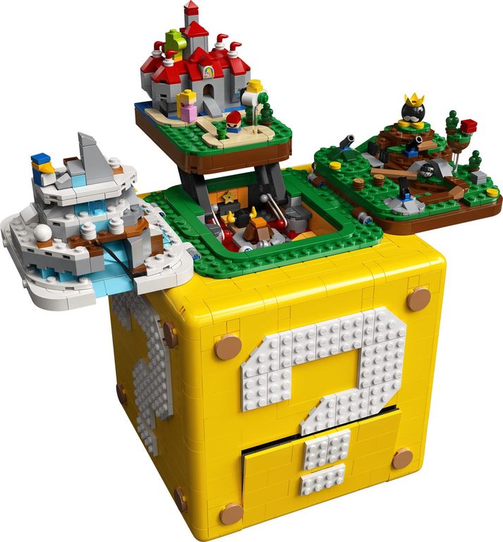 LEGO® Super Mario™ 64 Question Mark Block components