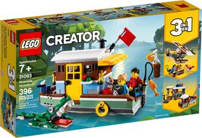 LEGO® Creator Woonboot aan de rivier