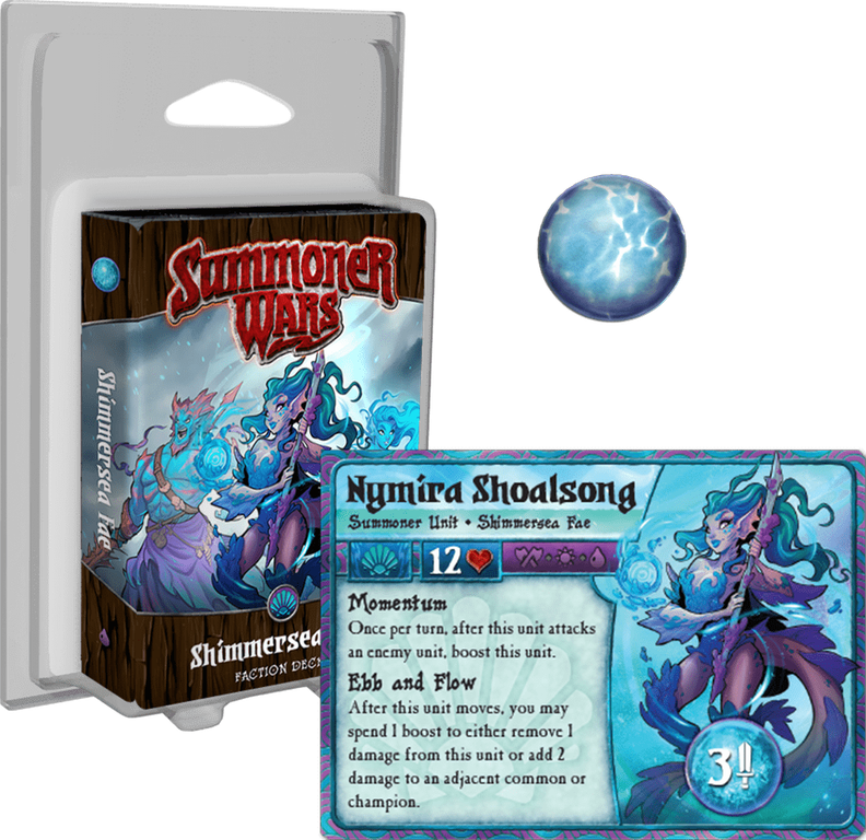 Summoner Wars (Second Edition): Shimmersea Fae Faction Deck scatola
