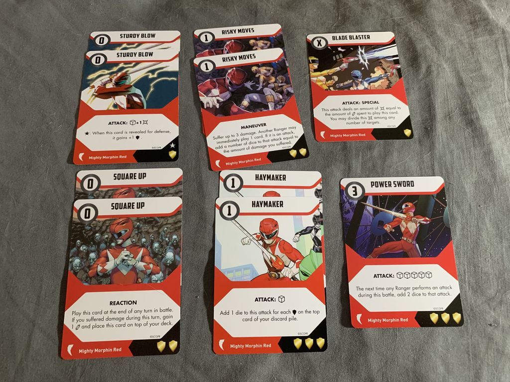 Power Rangers: Heroes of the Grid – Legendary Ranger: Forever Rangers Pack cartes