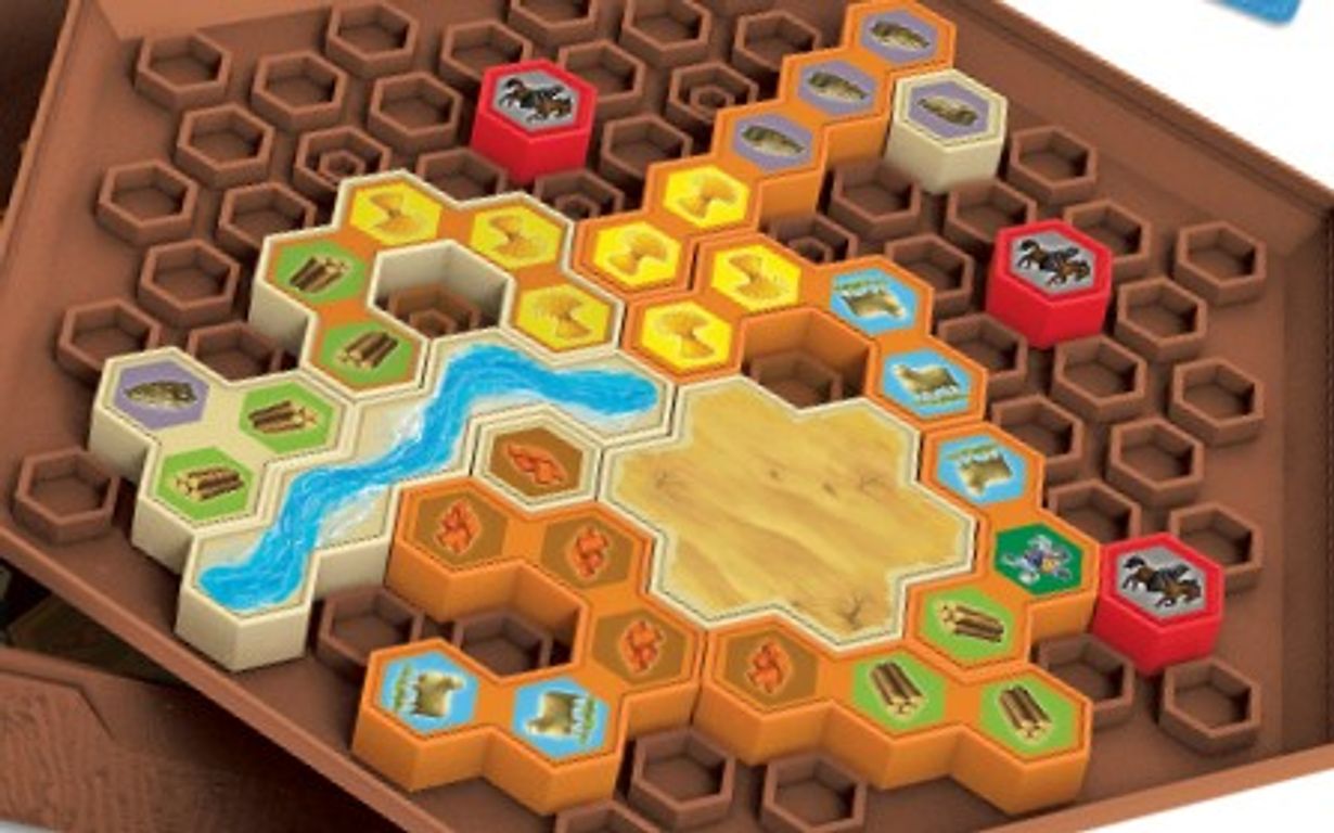 Catan: Logic Puzzle gameplay