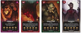 Roll Player: Lenticular Monster Cards Promo Pack cartas