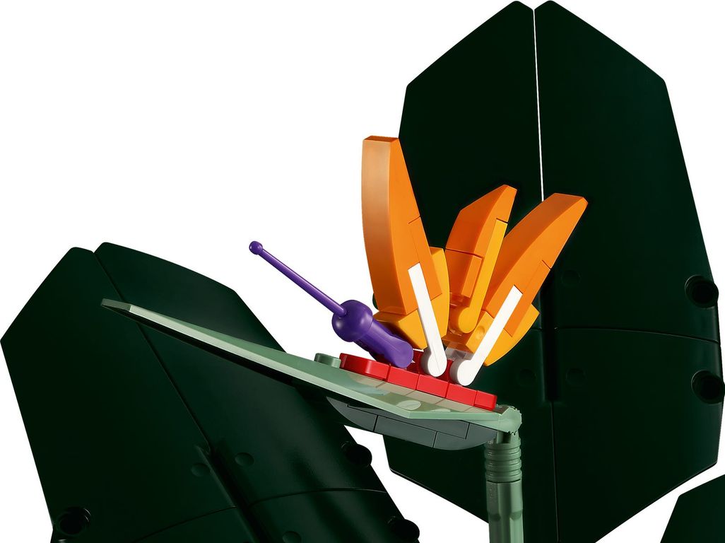 LEGO® Botanicals L’oiseau de paradis composants