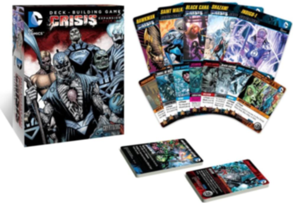 DC Comics Deck-Building Game: Crisis Expansion Pack 2 cards