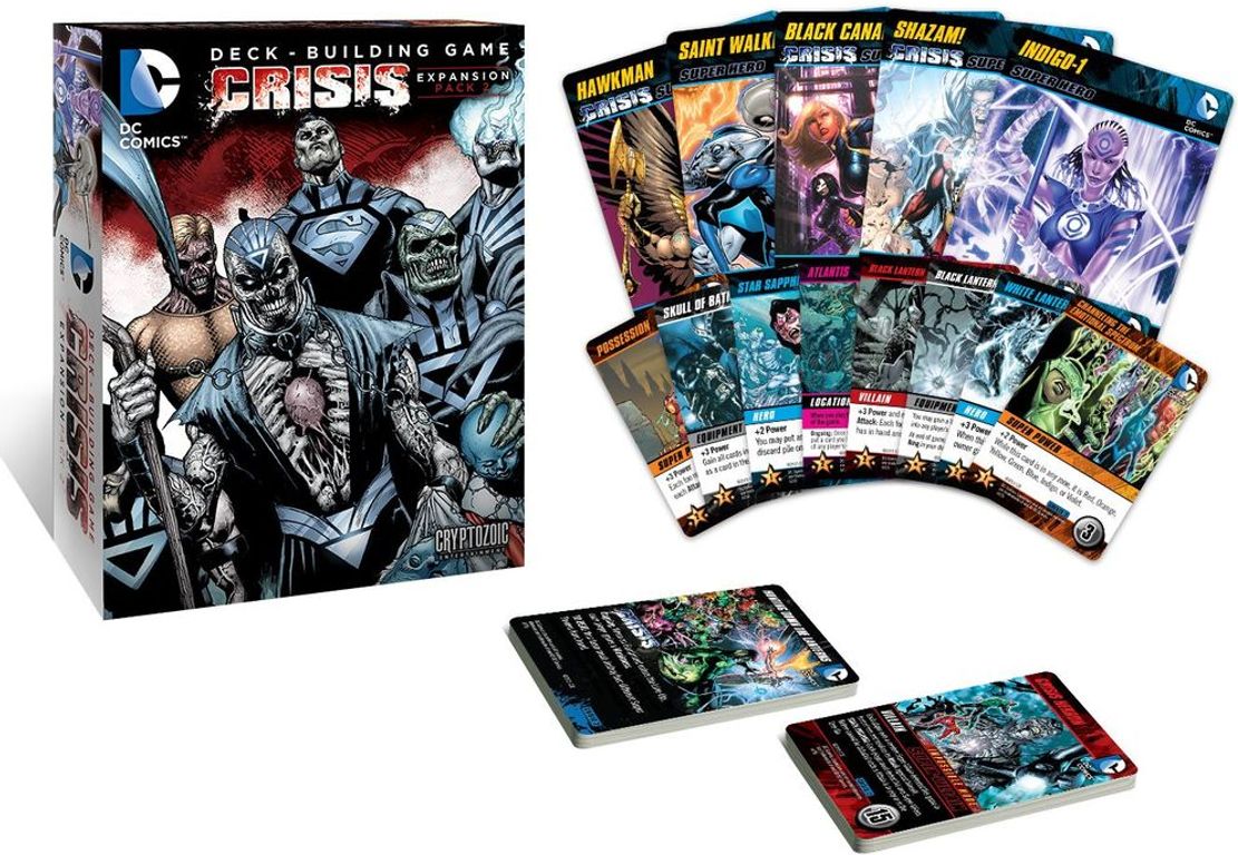 DC Comics Deck-Building Game: Crisis Expansion Pack 2 karten