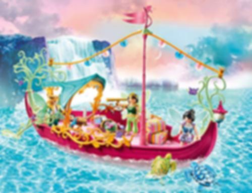 Playmobil store fairies boat