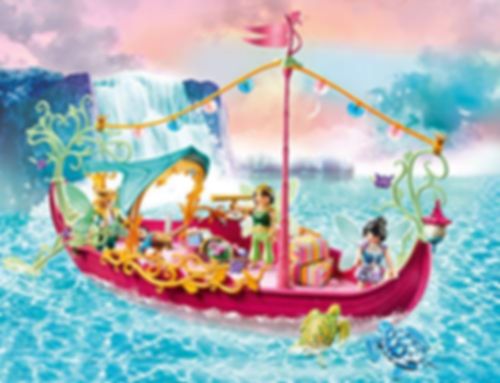 Playmobil® Fairies Charming Fairy Boat gameplay