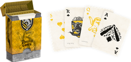 Harry Potter Hufflepuff House Playing Cards carte