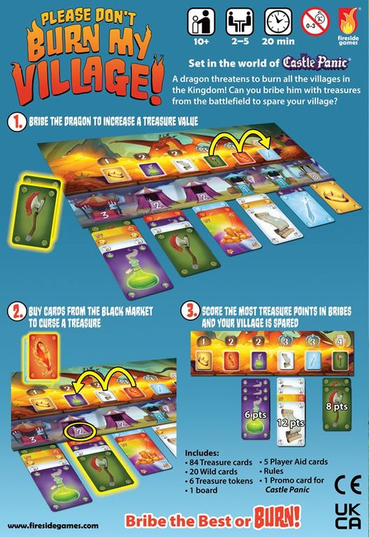 Please Don't Burn My Village! torna a scatola