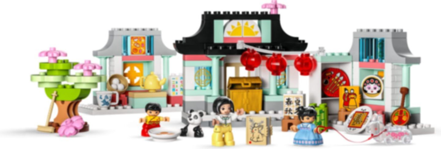 LEGO® DUPLO® Aprende sobre la Cultura China partes