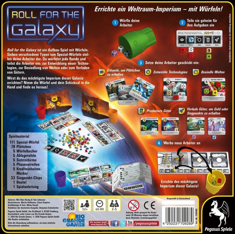 Roll for the Galaxy rückseite der box