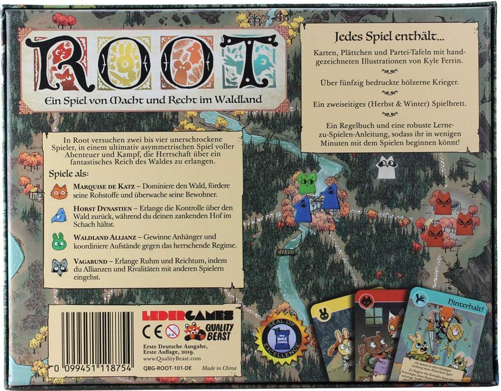 Root rückseite der box