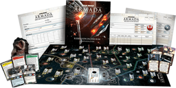 Star Wars Armada: Rebellion in the Rim componenten