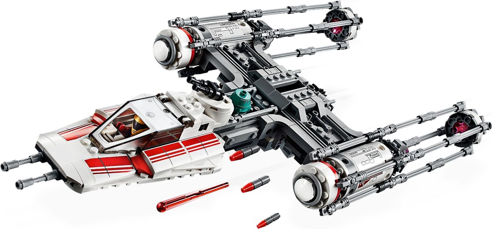 LEGO® Star Wars Widerstands Y-Wing Starfighter™ spielablauf