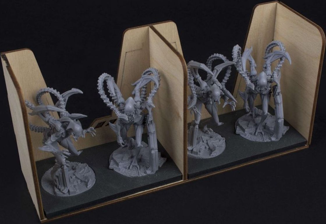 Nemesis: Laserox Alien Artifact Organizer miniatures