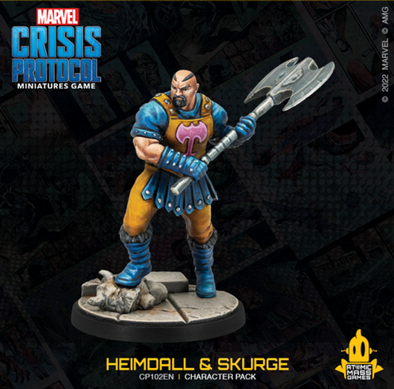 Marvel: Crisis Protocol – Heimdall & Skurge miniature