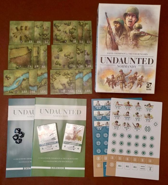 Undaunted - Normandy componenti