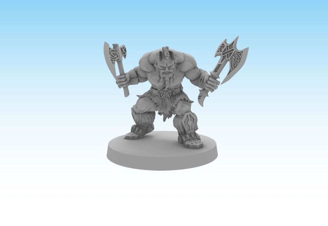 Sword & Sorcery: Hero Pack - Skeld Slayer/Berserker miniatur