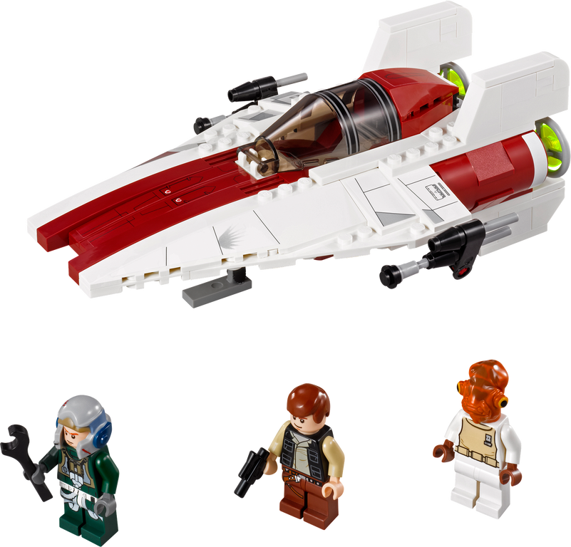 LEGO® Star Wars A-wing Starfighter partes