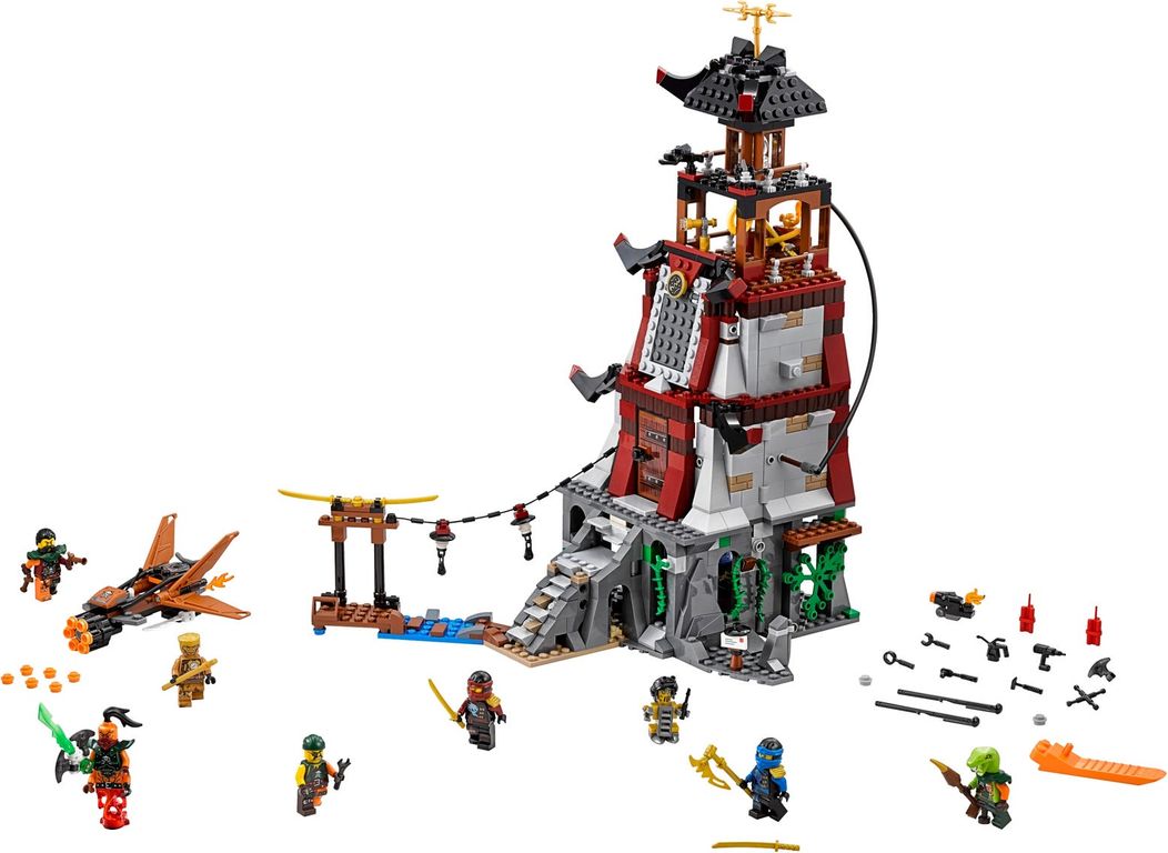 LEGO® Ninjago The Lighthouse Siege components