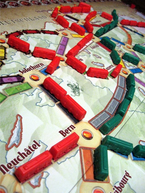 Ticket to Ride: Switzerland spielablauf