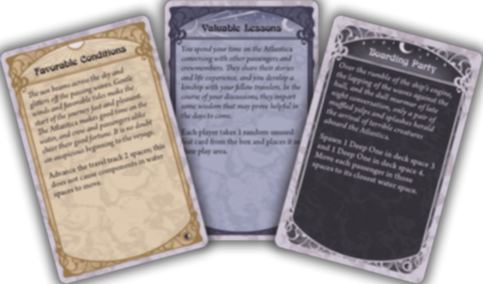 Unfathomable: From the Abyss carte