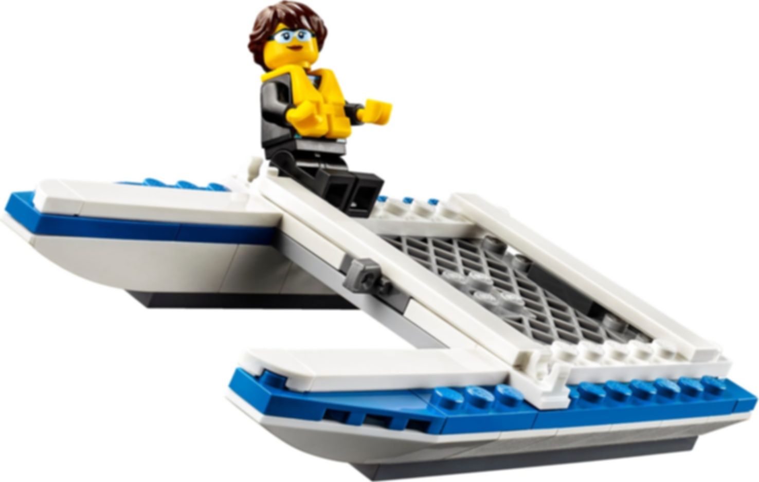 LEGO® City 4x4 con catamarán partes