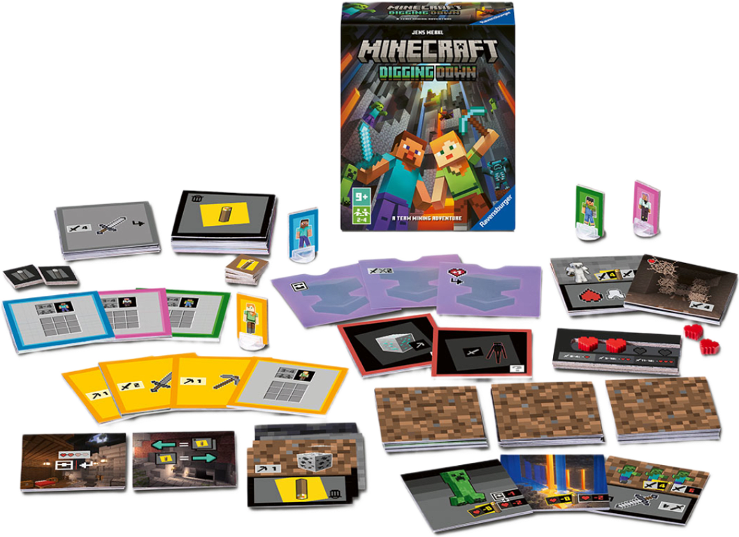 Minecraft: Digging Down components